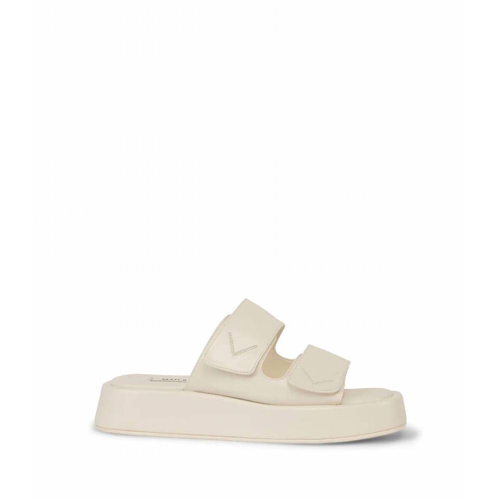 NEW MATT & NAT women's emie vegan platform sandals in eggshell